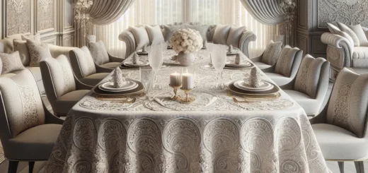 Elegancja w każdym detalu – obrusy premium i zasłony do salonu