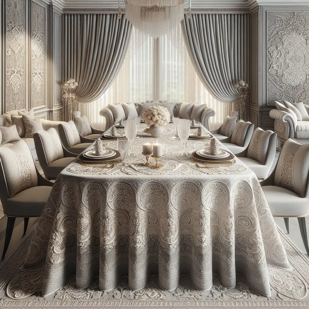 Elegancja w każdym detalu – obrusy premium i zasłony do salonu