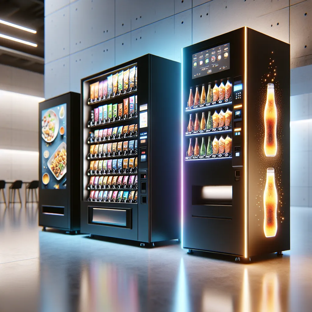 Nowoczesne automaty vendingowe – wynajem i innowacyjne rozwiązania gastronomiczne