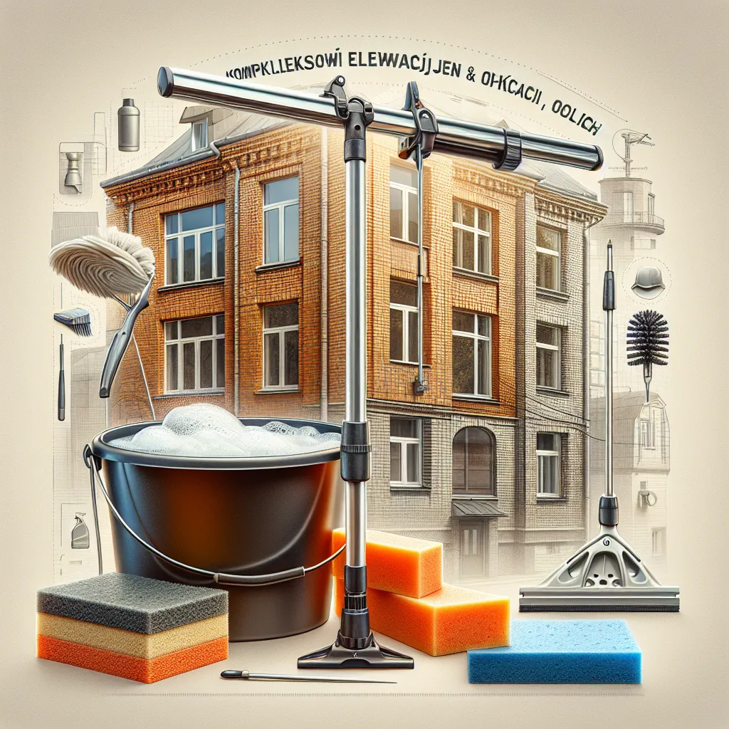 Kompleksowe mycie elewacji i okien we Wrocławiu i okolicach